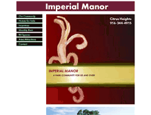 Tablet Screenshot of imperialmanormhc.com
